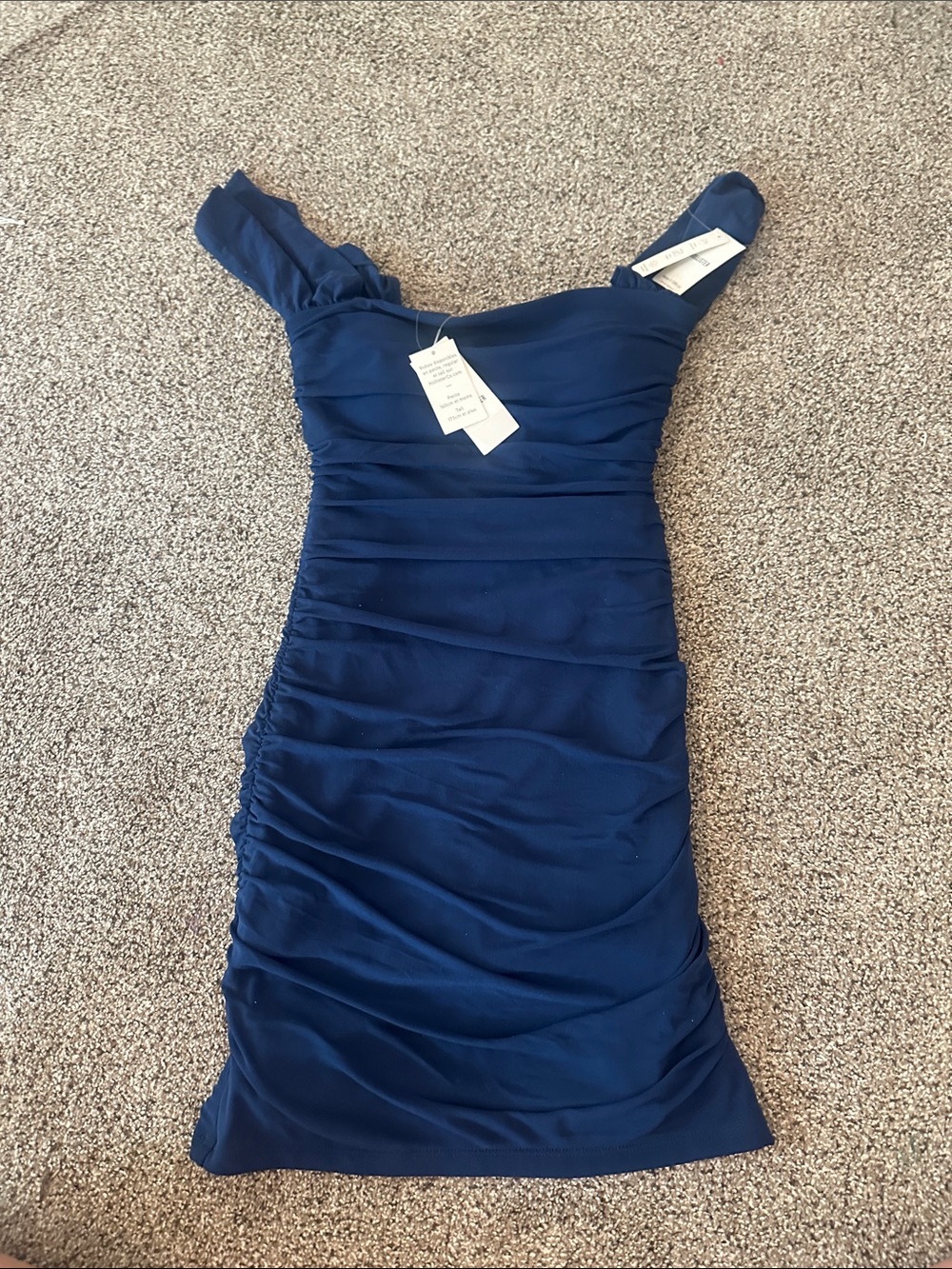 Hollister Navy Blue Bodycon Dress, New with tags, size xs